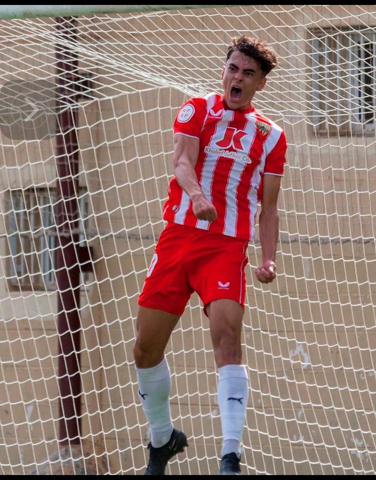 Jorge de Vicente juega en el Almería de División de Honor