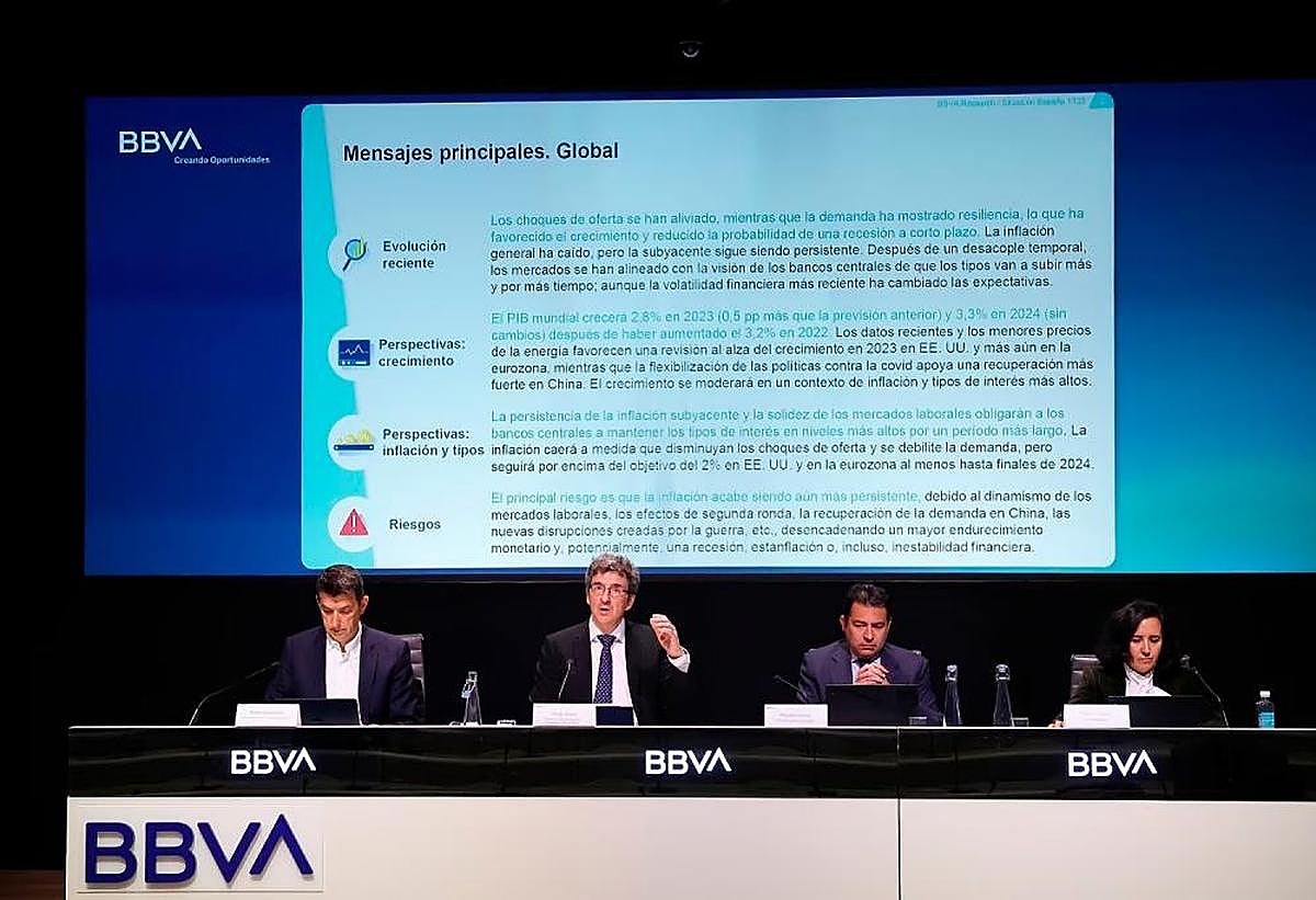 Un momento de la presentación del estudio