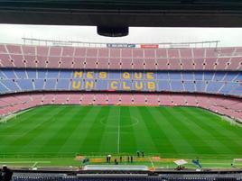 Vista del Camp Nou.