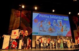 Gala de los Premios Solidaridad de Cruz Roja de 2020.