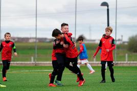 Las mejores imágenes de la vigésima jornada del fútbol base de Salamanca