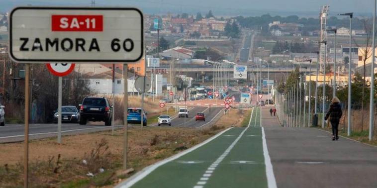 El arreglo de la carretera del acceso Norte de Salamanca tampoco se hará este año