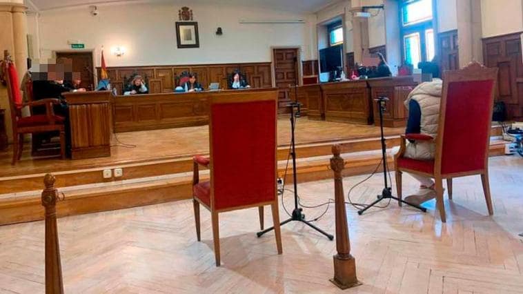 J.C.G.S., durante el juicio celebrado el pasado día 8 en la Audiencia Provincial de Salamanca.