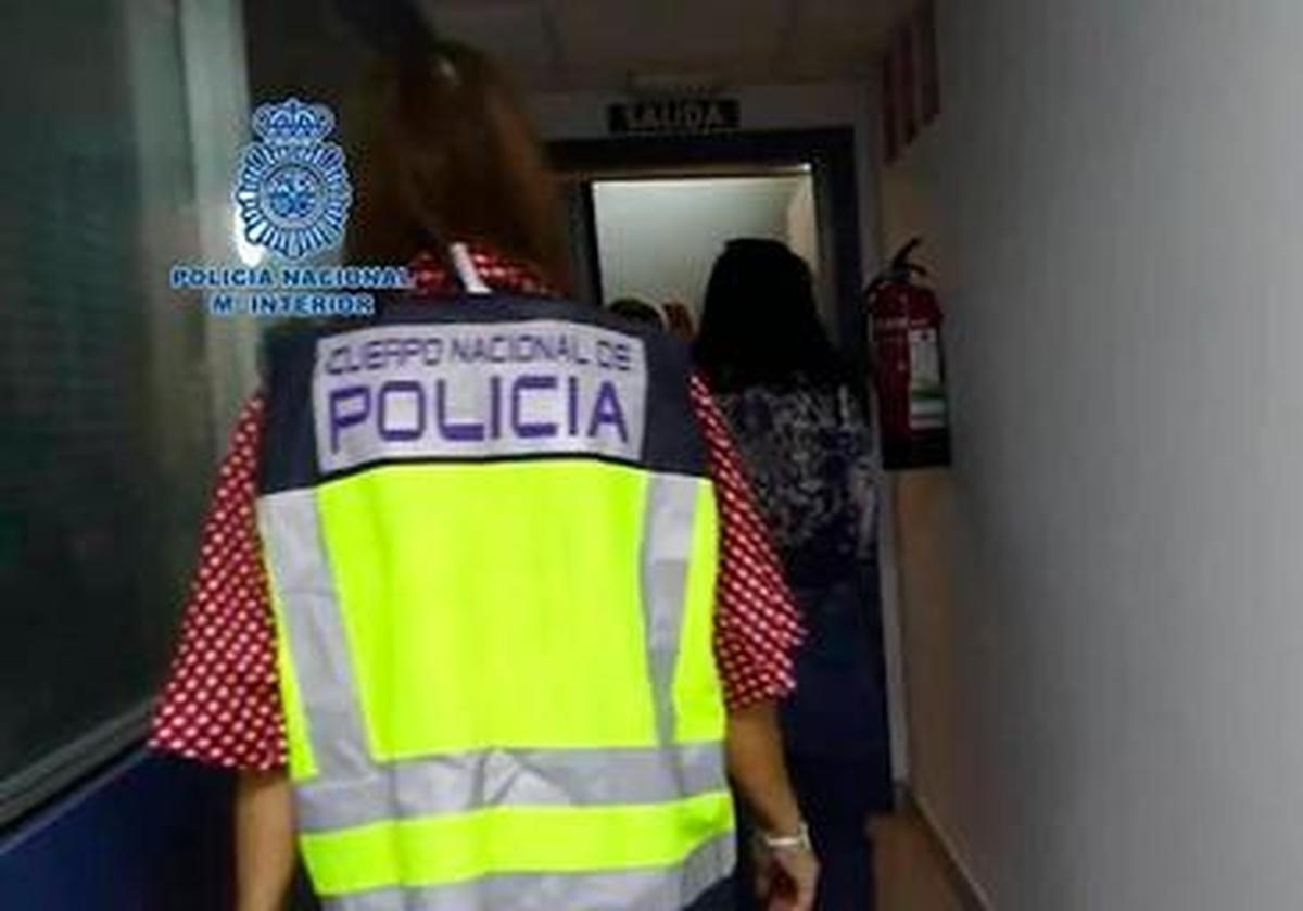 Actuación de la Policía Nacional.