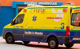 Equipo de ambulancia de Castilla La Mancha