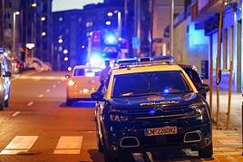 Una patrulla de la Policía Nacional en Salamanca.