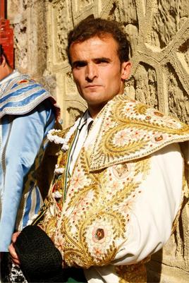 Damián Castaño, en el patio de cuadrillas de La Glorieta.