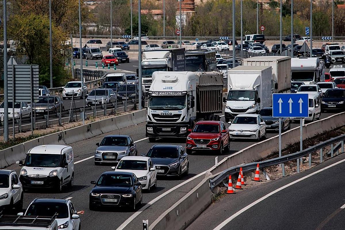 Una de las retenciones de la Operación Salida