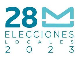 Detalle del logo de las elecciones municipales de este año