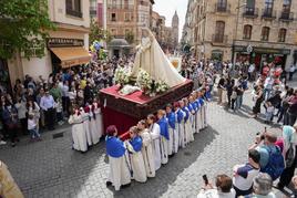 Domingo de Resurrección el encuentro Catedral de Salamanca.