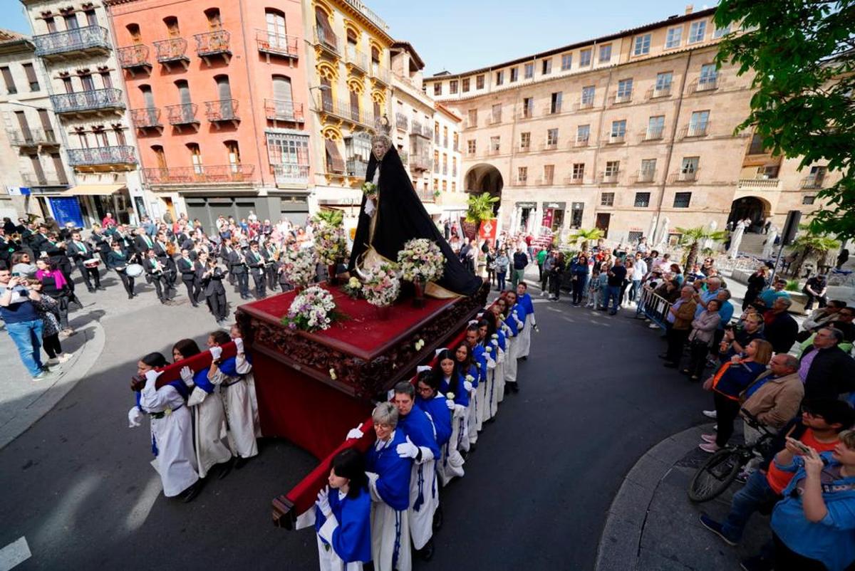 Nuestra Señora de la Alegría por San Pablo. | FOTOS: LAYA