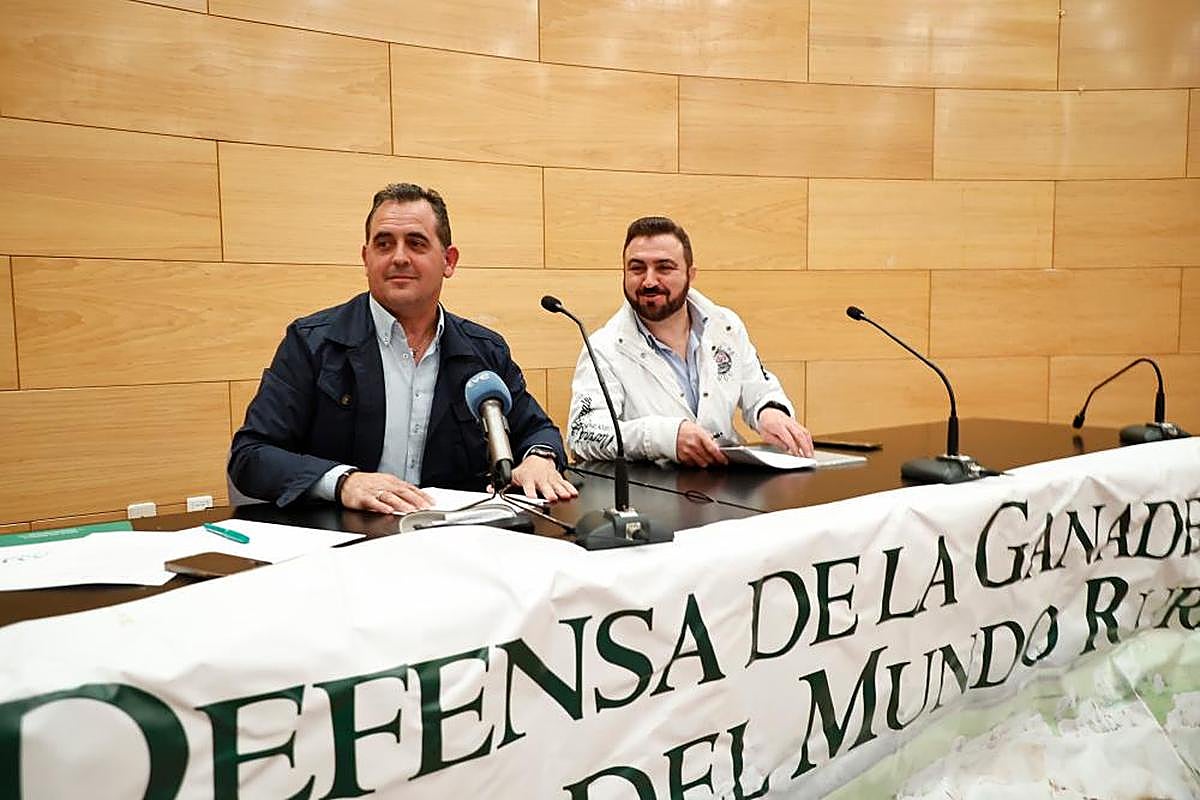 Juan Luis Delgado y José Alberto Martín, de “Ganaderos Unidos”
