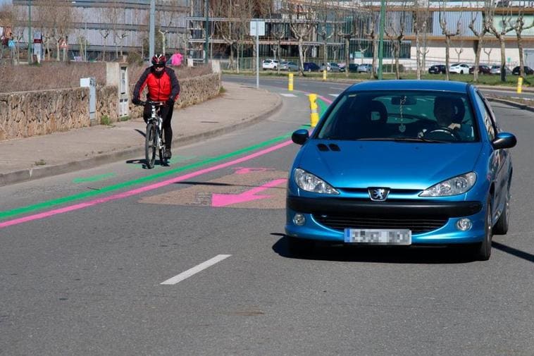 El carril para corredores y bicis único en España que se estrena una localidad salmantina