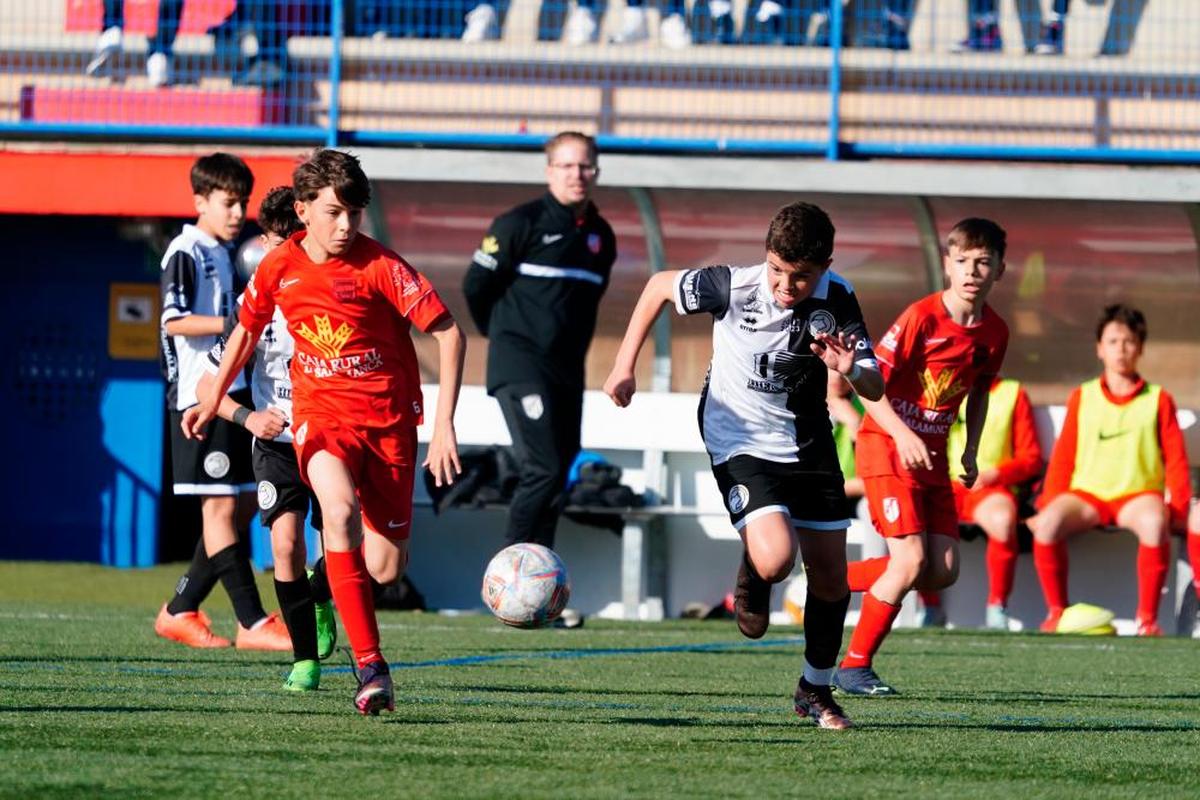 Las mejores imágenes de la vigésimo segunda jornada del fútbol base de Salamanca