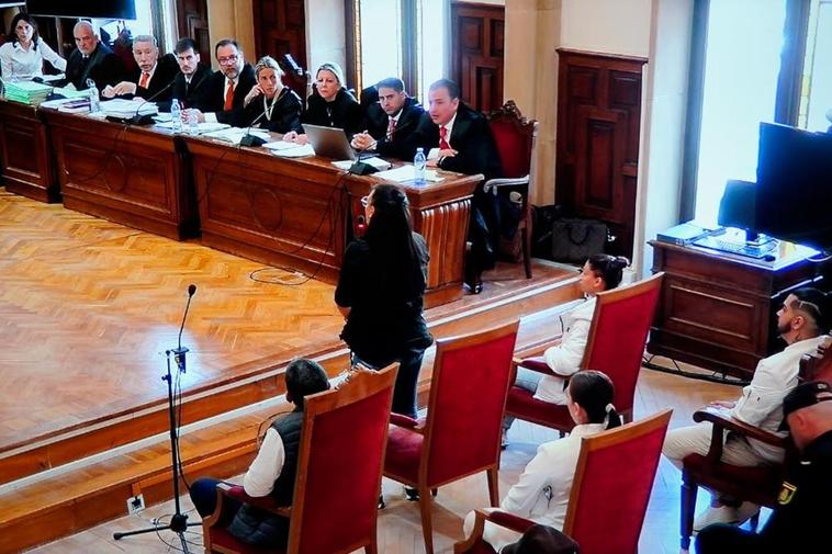 Los acusados en el juicio del ‘Chispi’ se declaran inocentes en su último turno de palabra