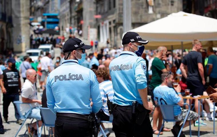 Policía portuguesa.