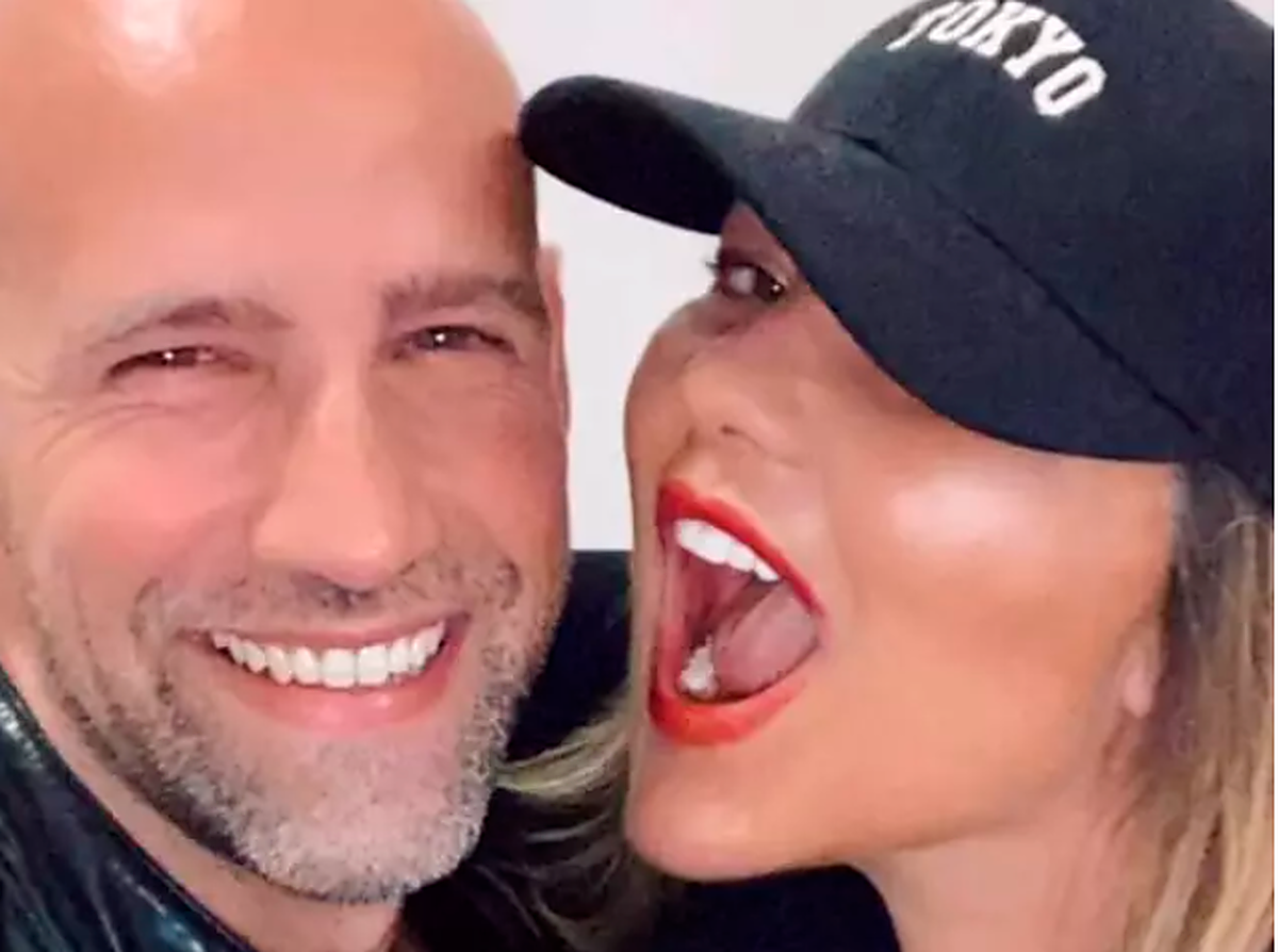 Gonzalo Miró con Amaia Montero