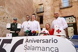 La presentación del Día de la Banderita.