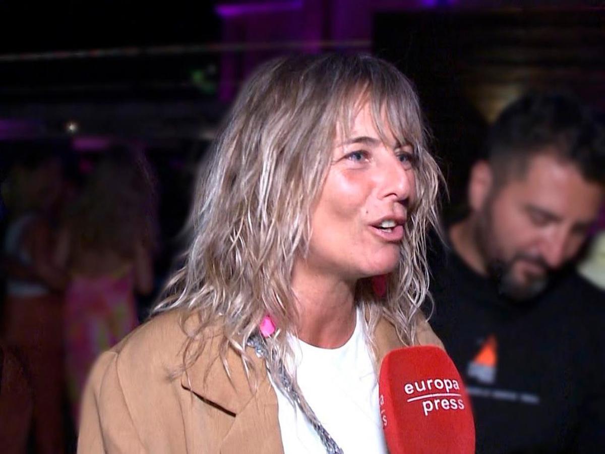 Gabriela Arrocet en la fiesta de Supervivientes