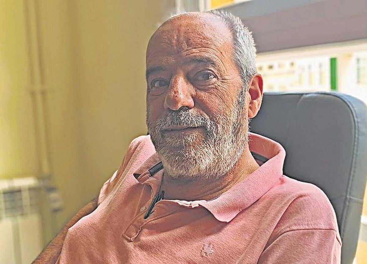 El jubilado Ricardo Merino.