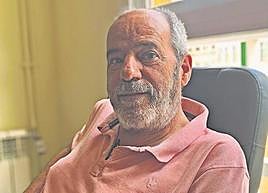 El jubilado Ricardo Merino.