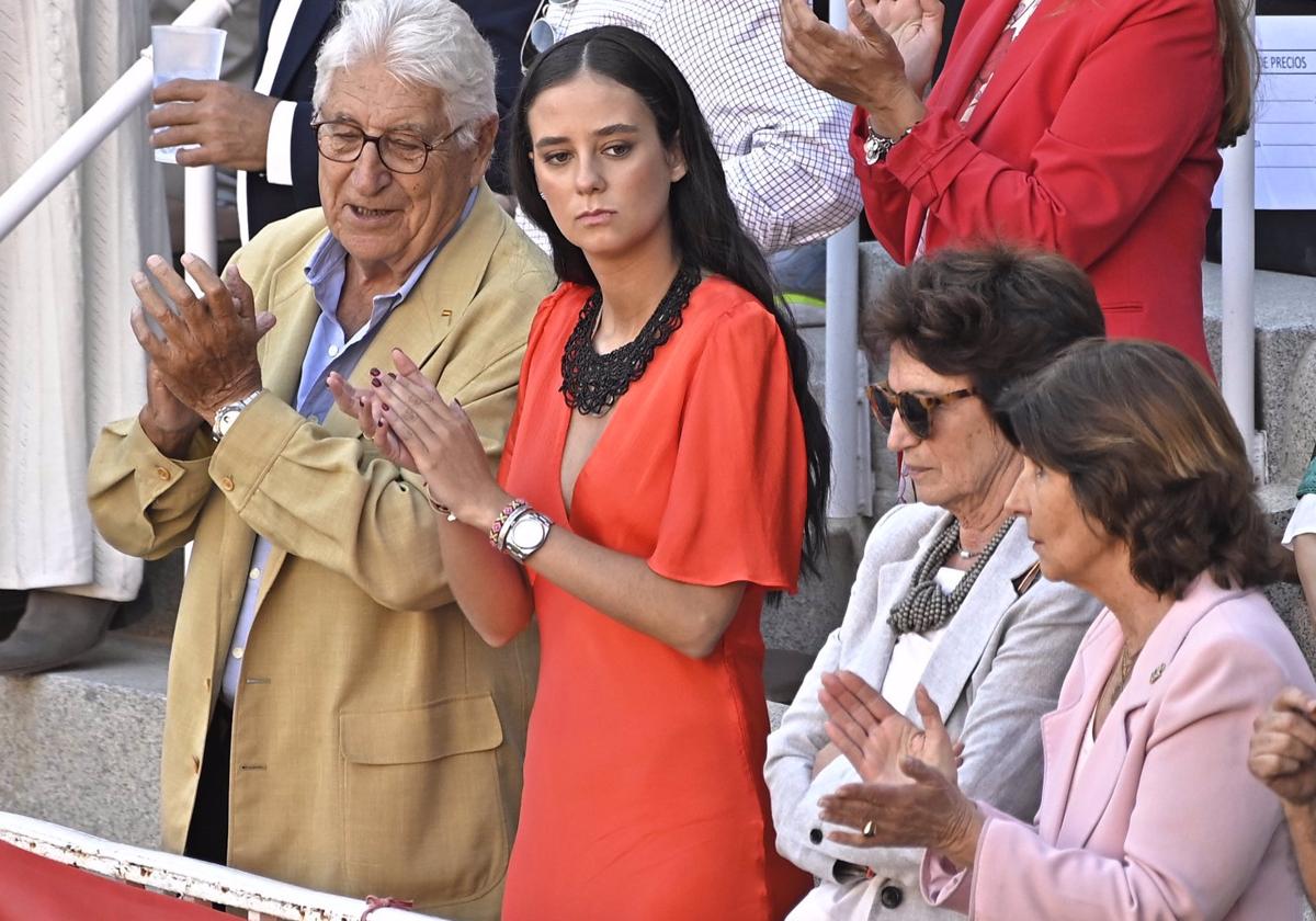 Victoria Federica en la plaza de toros de Las Ventas.