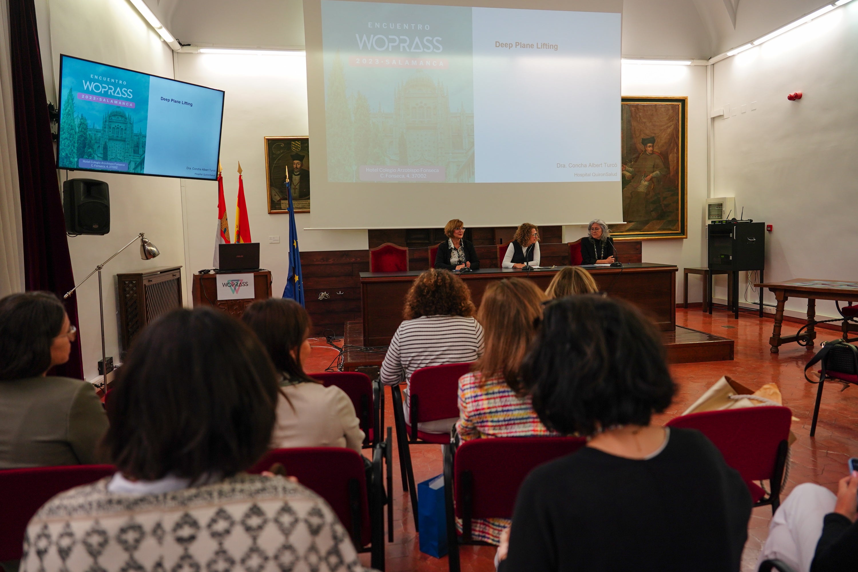 El encuentro WOPRASS celebrado en el Colegio Arzobispo Fonseca.