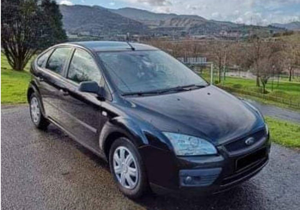 El coche que conduce habitualmente el hombre desaparecido