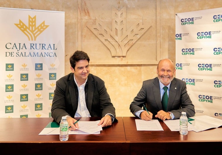 Caja Rural de Salamanca y CEOE CEPYME unen fuerzas con un acuerdo de colaboración
