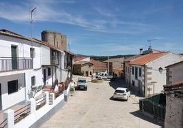 Imagen de la Plaza Mayor de la localidad.