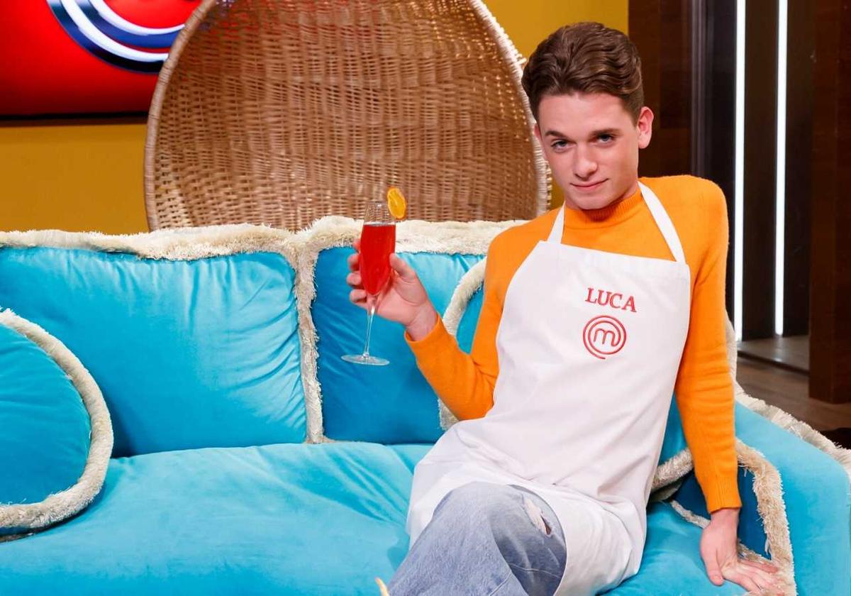 Uno de los participantes de Masterchef 11, Luca.