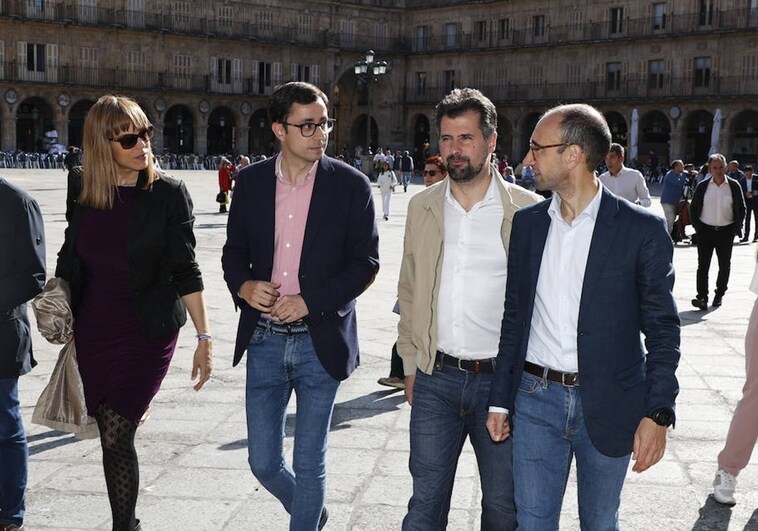 Tudanca: «Salamanca debe elegir entre la ilusión de Mateos o la frivolidad de los jeques»