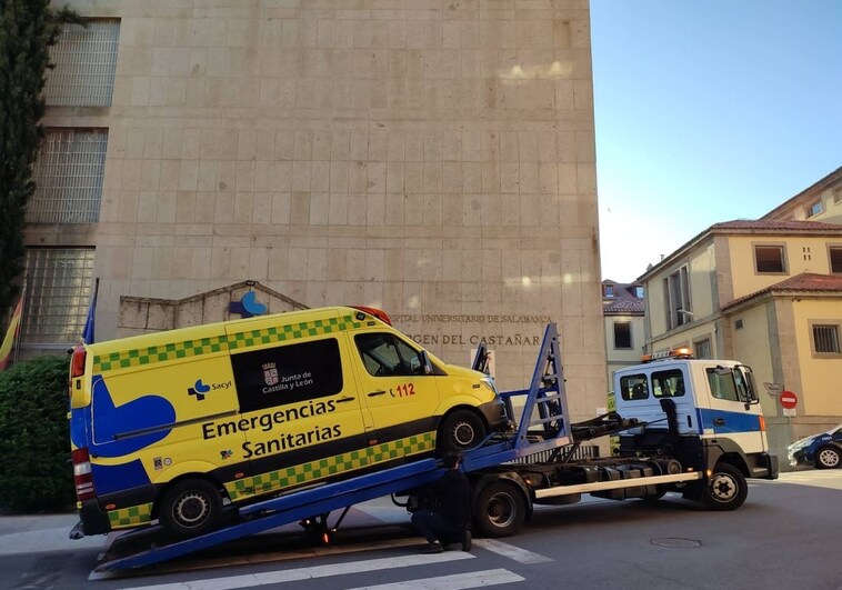 Malestar en Béjar por las ambulancias de segunda mano llegadas de Palencia