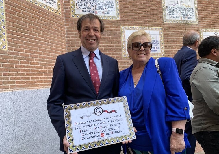 Garcigrande ya tiene su azulejo en Las Ventas
