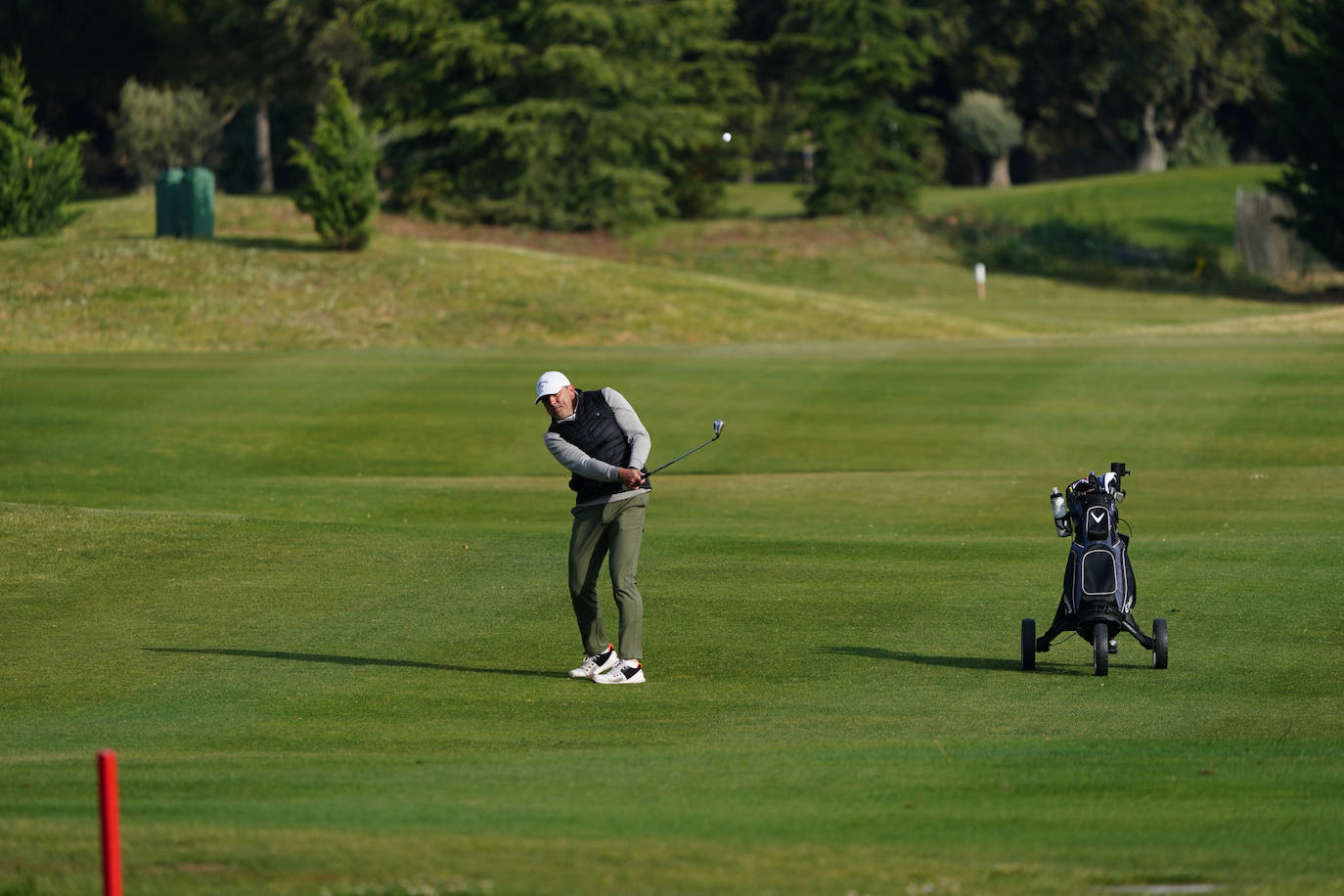 Gran ambiente, sol y mucho golf en La Valmuza