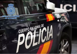 Coche de Policía Nacional.