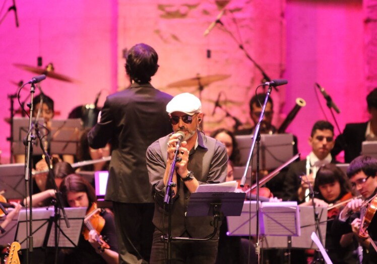 Concierto de Baden Bah!, en el XIV Festival Internacional de las Artes y la Cultura de Castilla y León de Salamanca.
