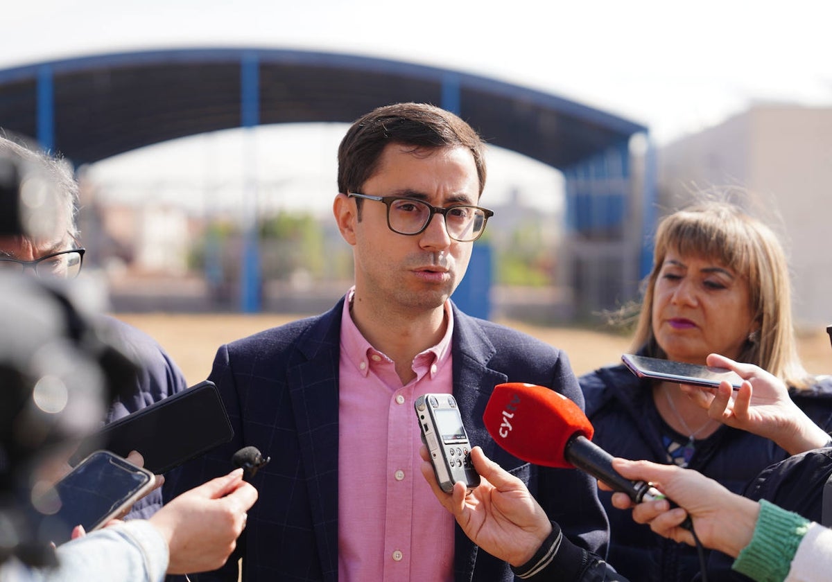 José Luis Mateos, candidato del PSOE a la Alcaldía de Salamanca.