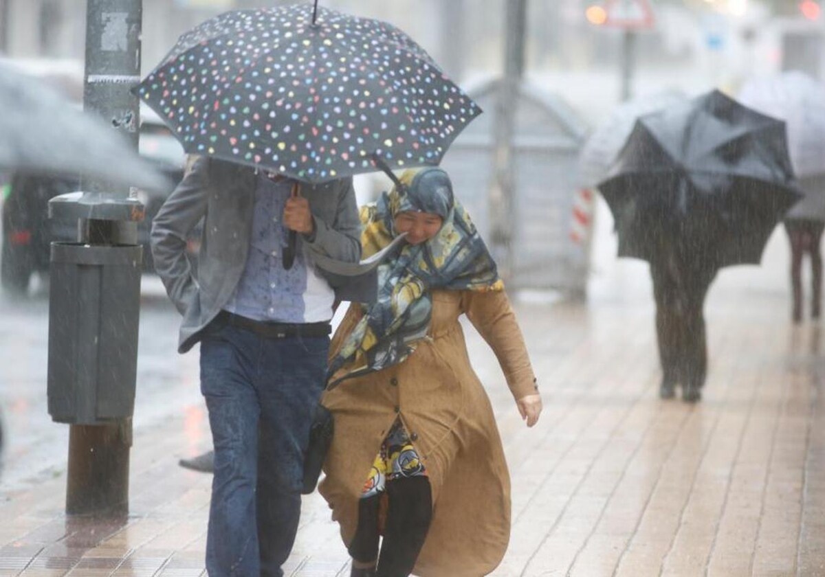 Lluvias y tormentas aturden a los ciudadanos salmantinos