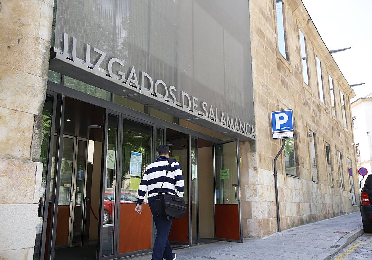 Los Juzgados de plaza de Colón en Salamanca.