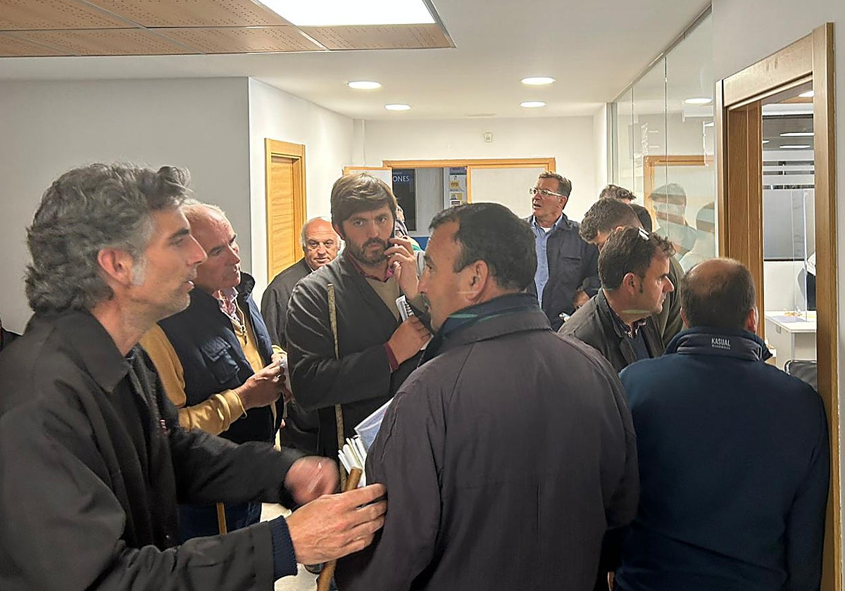 Una imagen del mercado en la mañana de este lunes.