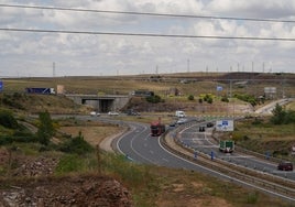 La glorieta de Buenos Aires, donde se construirán los ramales para conectar A-66 y A-62.