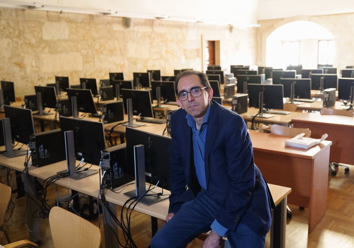 El coordinador y profesor del Grado en Administración y Dirección de Empresas Tecnológicas (ADET) de la Universidad Pontificia de Salamanca, Marcelo Vallejo García.