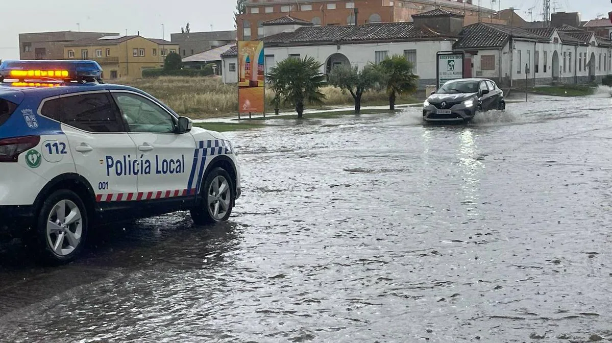 Las tormentas azotan varias localidades de la provincia de Salamanca