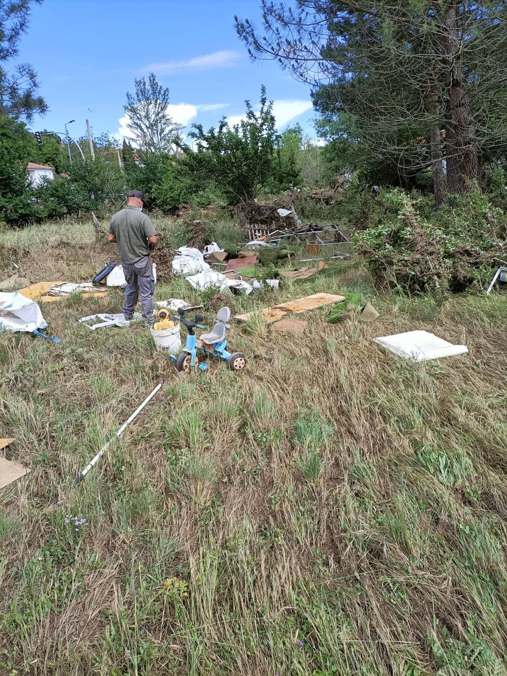 Así está la localidad salmantina de Beleña el día después de las fuertes lluvias