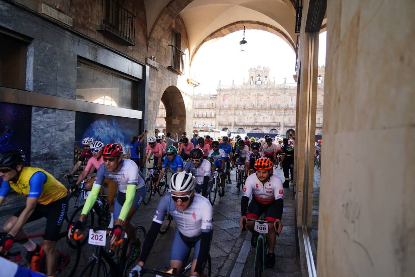 Médicos de toda España participan en un campeonato de ciclismo en Salamanca