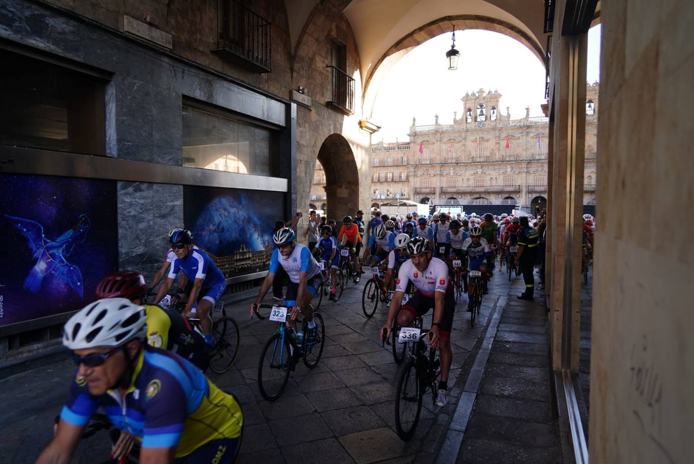 Médicos de toda España participan en un campeonato de ciclismo en Salamanca