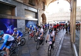 Médicos de toda España participan en un campeonato de ciclismo en Salamanca
