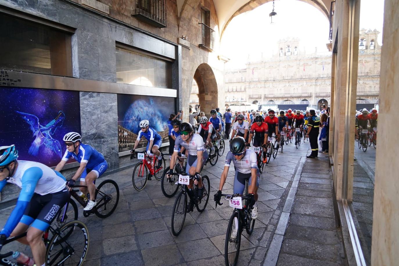 Médicos de toda España participan en un campeonato de ciclismo en Salamanca