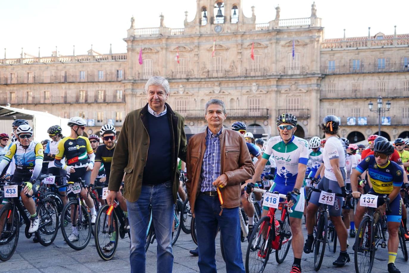 Médicos de toda España participan en un campeonato de ciclismo en Salamanca